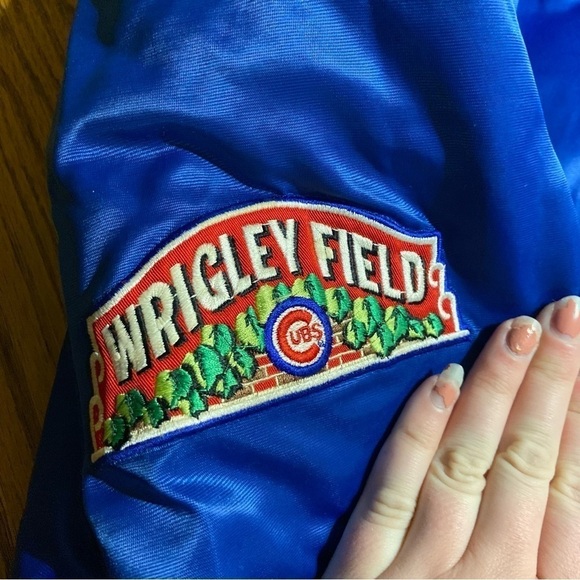 Chicago Cubs Starter Jacket Vintage 90s Size XL - Picture 2 of 8